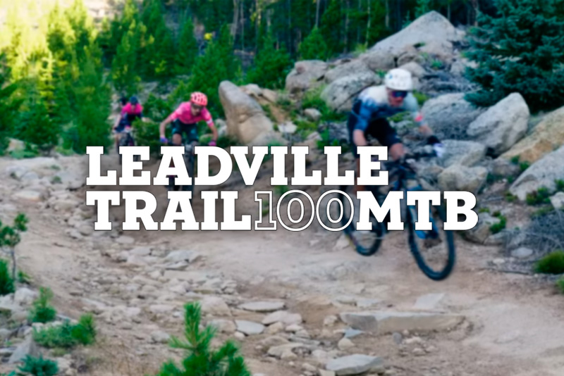 Branding logo for Leadville Trail 100 MTB.