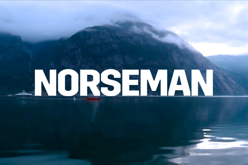 Branding logo for Norseman triathlon