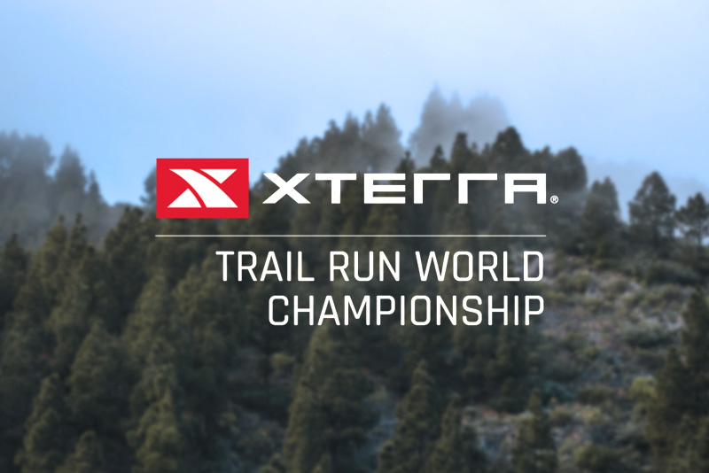 Branding logo for the XTERRA Trail Run World Championship.