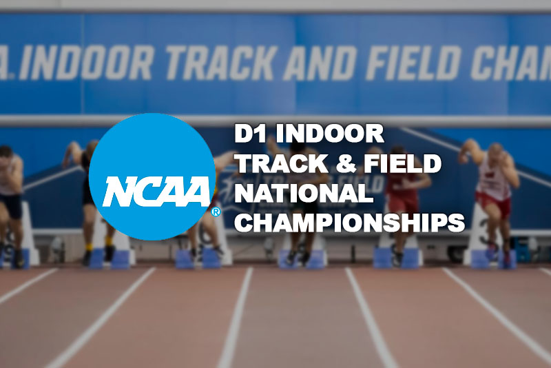 Branding logo for the NCAA D1 indoor track and field national championships