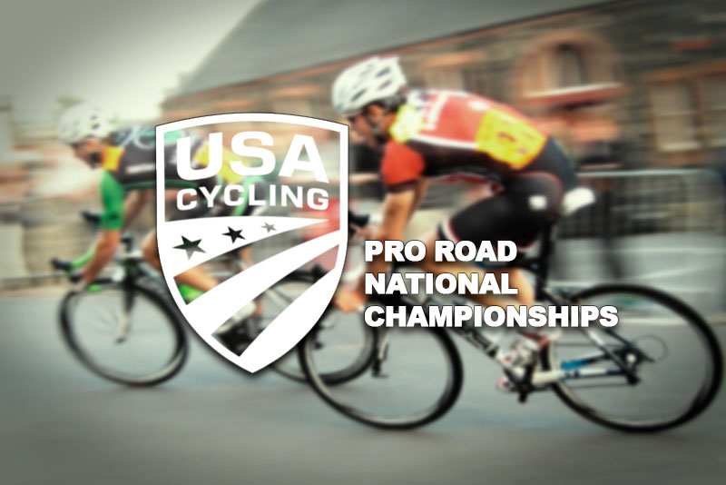 Branding logo for USA Cycling Pro Road National Championships