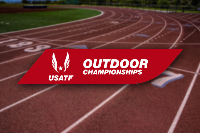 Branding logo for the USATF Outdoor Championships