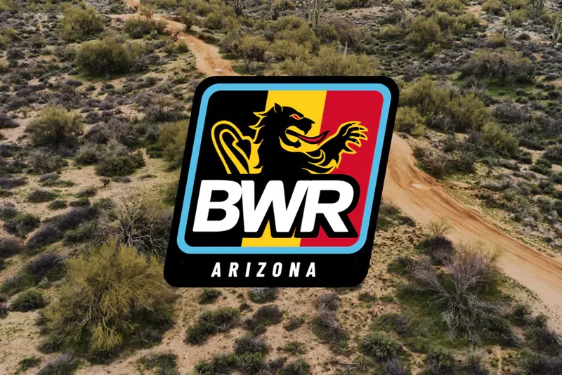 Branding logo for the Belgian Waffle Ride in Arizona.