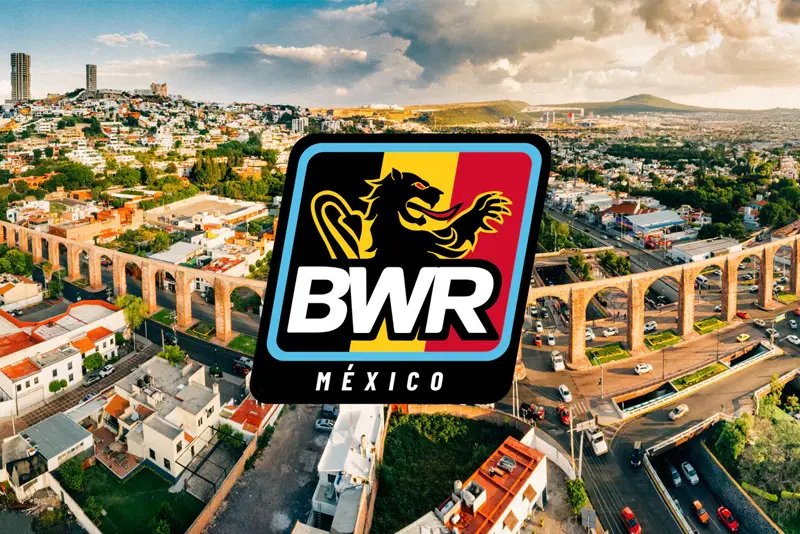 Branding logo for the Belgian Waffle Ride in Mexico.