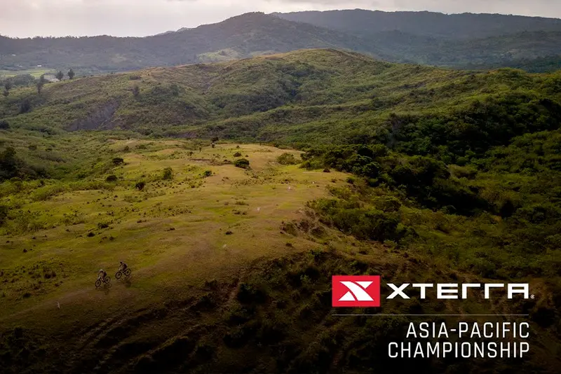 Branding logo for the XTERRA Asia-Pacific Championship.